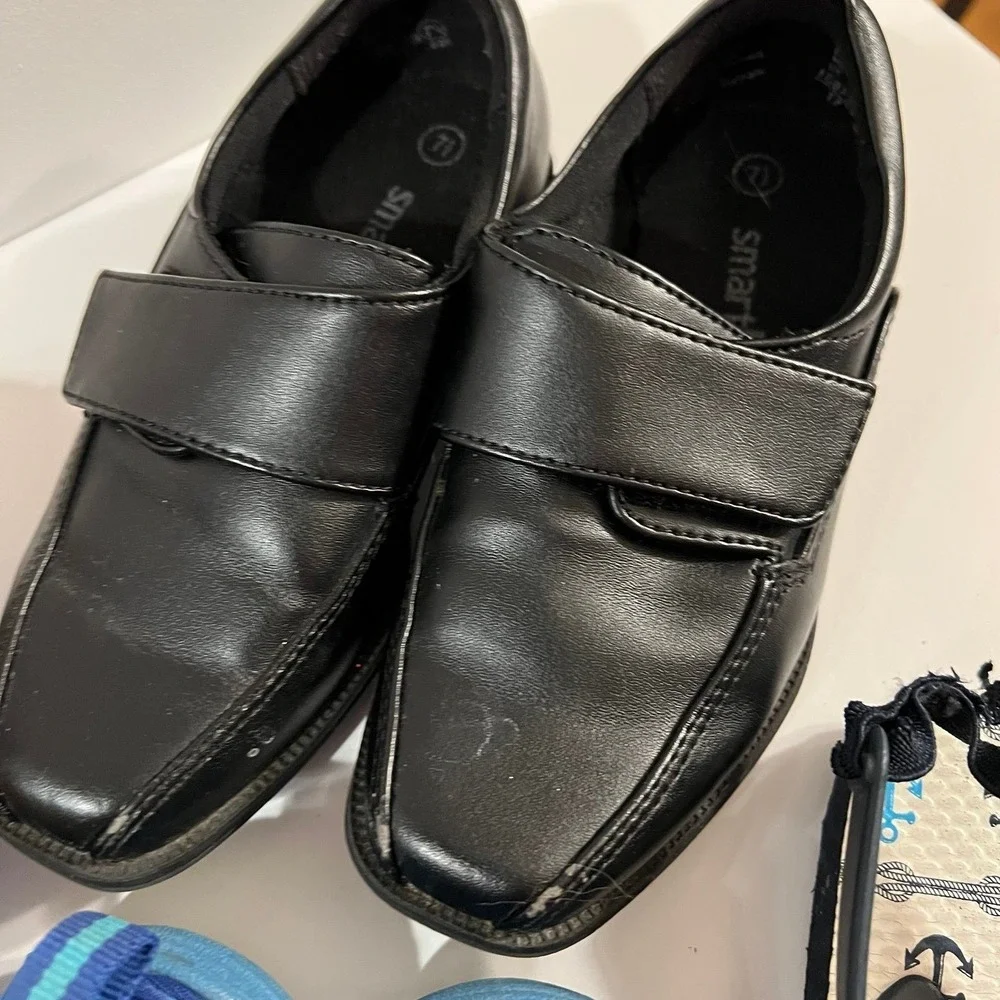 Toddler boys size 7/8 shoes sandals slippers (s-196)